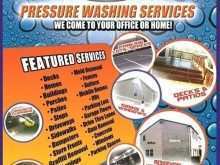 Pressure Washing Flyer Template