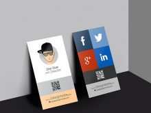 85 Create Vertical Business Card Template Ai for Ms Word by Vertical Business Card Template Ai