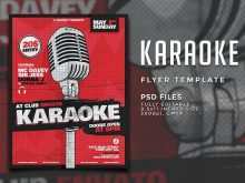 85 Creating Free Karaoke Flyer Template Photo with Free Karaoke Flyer Template
