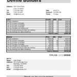 85 Creating Free Roofing Invoice Template for Ms Word by Free Roofing Invoice Template