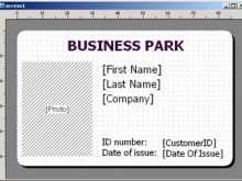 85 Creating Id Card Template In Excel Photo for Id Card Template In Excel
