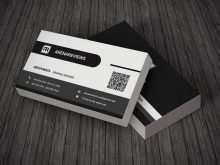 85 Creating Name Card Black Template for Name Card Black Template