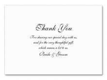 85 Creative Corporate Thank You Card Template Templates with Corporate Thank You Card Template