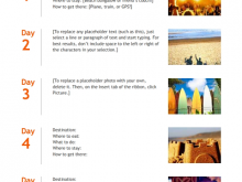 85 Creative Travel Itinerary Template Pdf Maker for Travel Itinerary Template Pdf
