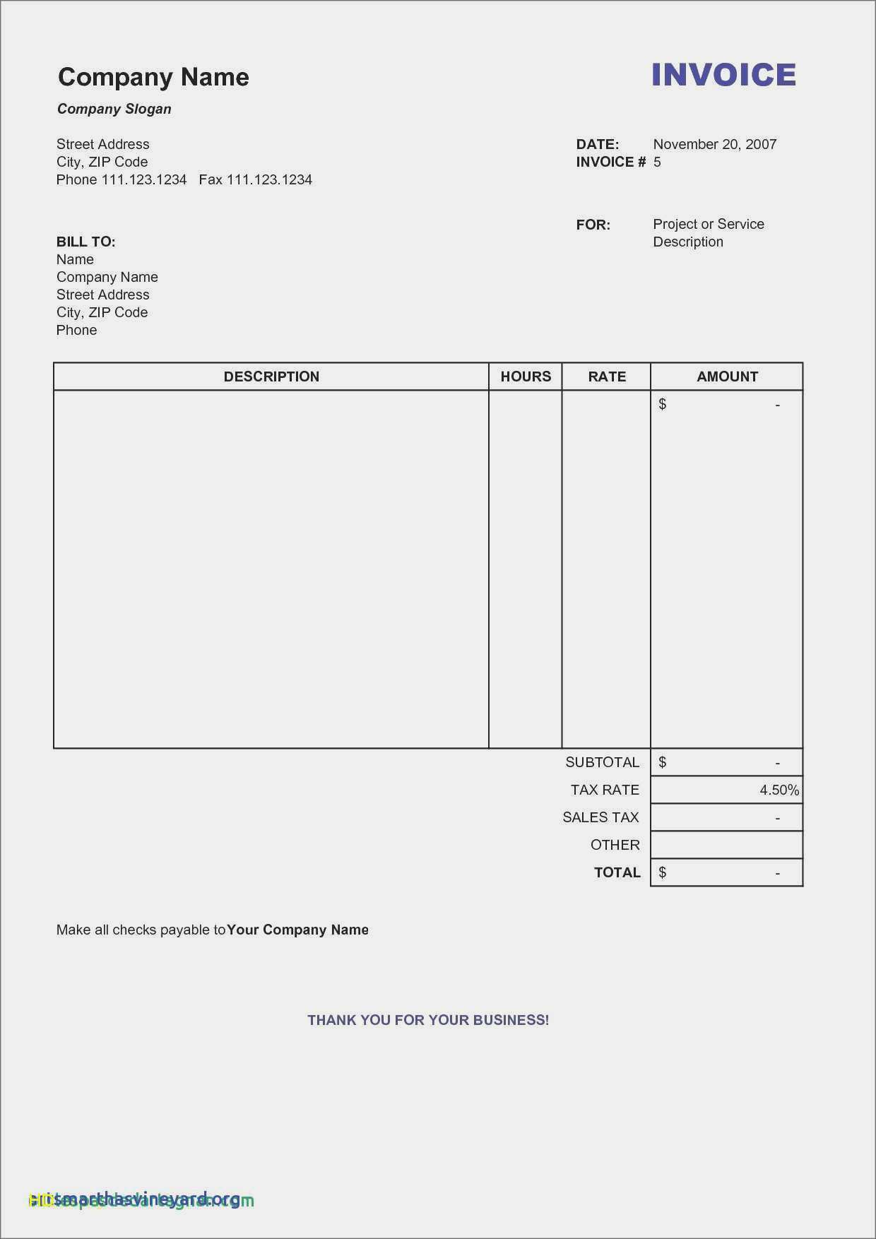 85 Customize Blank Invoice Format Pdf Layouts for Blank Invoice Format Pdf