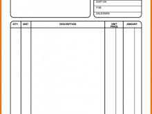 85 Customize Blank Invoice Template To Print Templates for Blank Invoice Template To Print