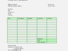 85 Customize Blank Invoice Template Xls Maker with Blank Invoice Template Xls