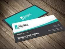 85 Customize Our Free Business Card Journal Template Maker by Business Card Journal Template