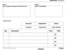 85 Customize Our Free Electrical Company Invoice Template Formating for Electrical Company Invoice Template