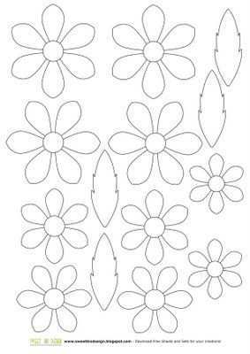 85 Customize Our Free Flower Templates For Card Making PSD File by Flower Templates For Card Making