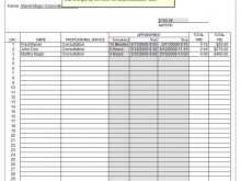 Timecard Template Excel Free