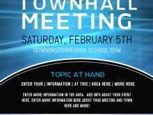 85 Customize Our Free Town Hall Flyer Template Layouts by Town Hall Flyer Template