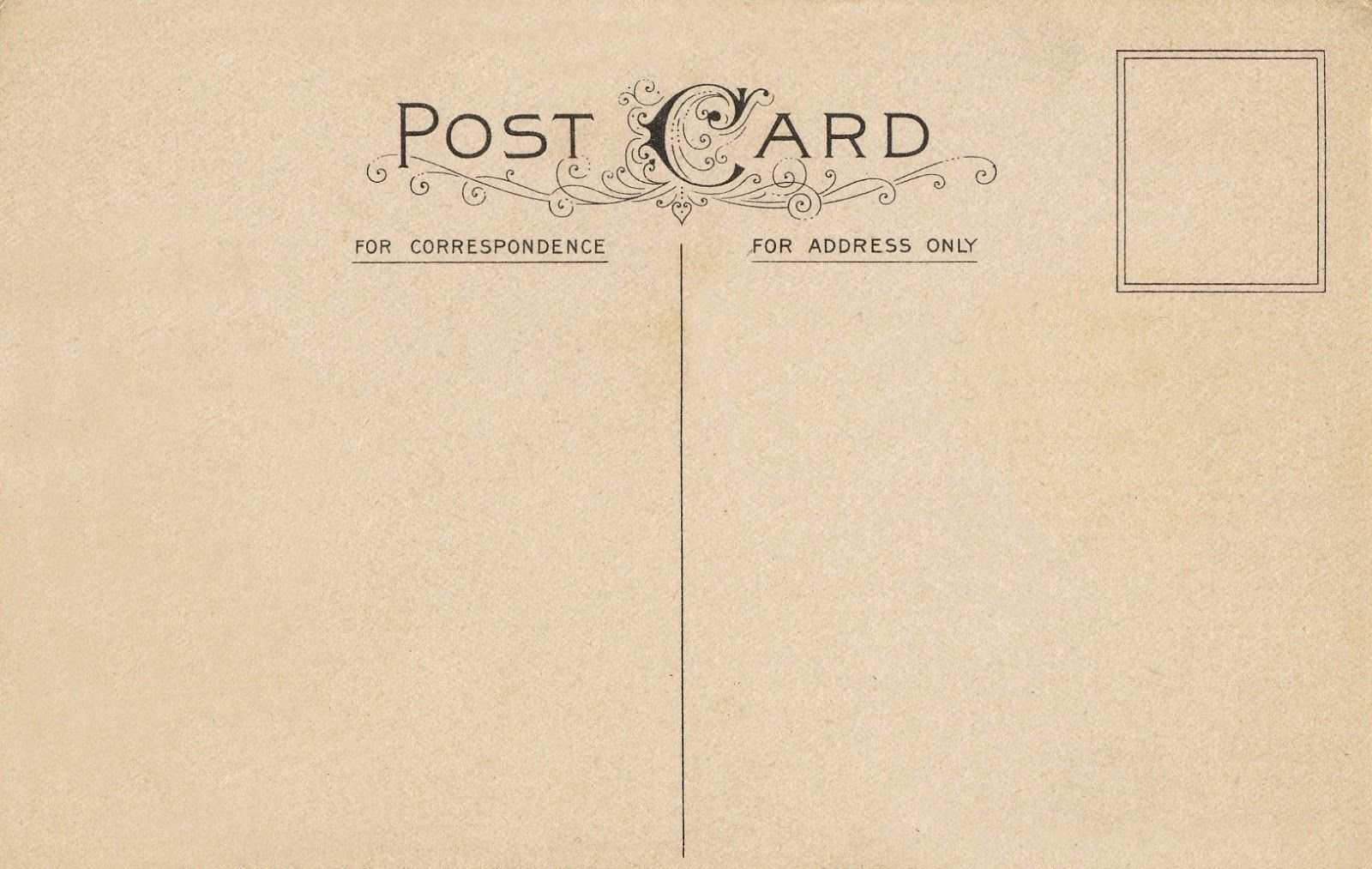 22 Customize Victorian Postcard Template For Free with Victorian With Post Cards Template