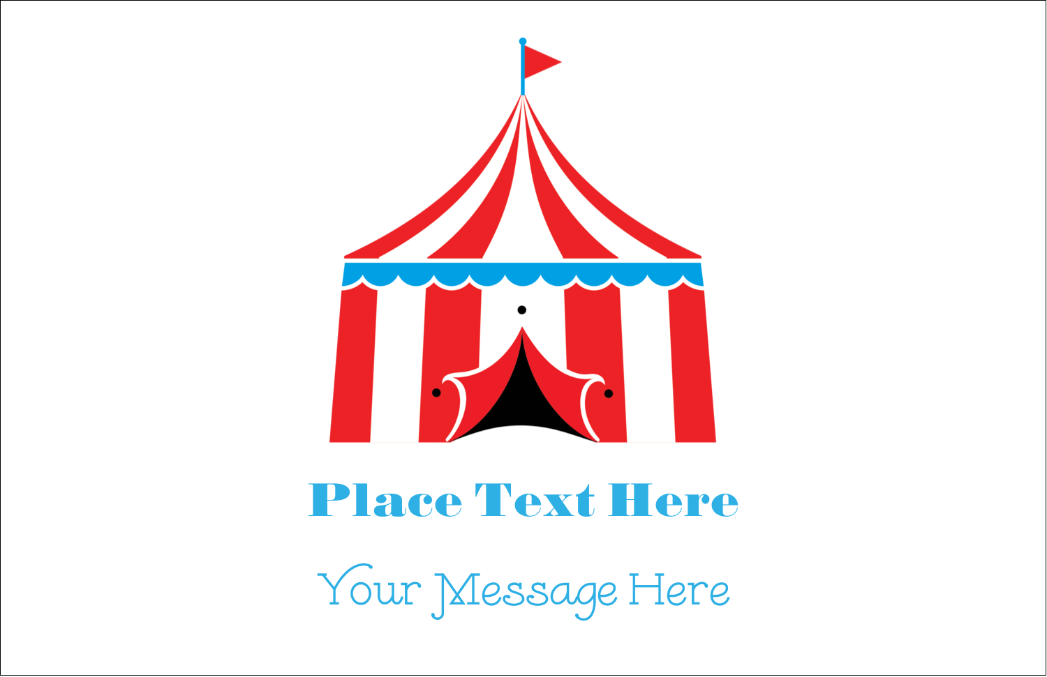 85 Format Circus Tent Card Template Templates for Circus Tent Card Template