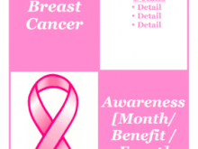 85 Free Printable Breast Cancer Flyer Template for Ms Word with Breast Cancer Flyer Template