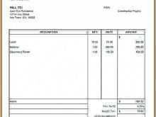 85 Free Printable Example Of Tax Invoice Template Maker by Example Of Tax Invoice Template