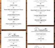 85 Free Printable Restaurant Menu Flyer Templates For Free by Restaurant Menu Flyer Templates