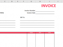 85 Freelance Design Invoice Excel Template Templates with Freelance Design Invoice Excel Template