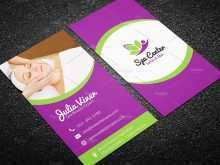 85 How To Create Business Card Template Spa PSD File by Business Card Template Spa
