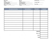 85 How To Create Landscaping Invoice Template Word Maker with Landscaping Invoice Template Word