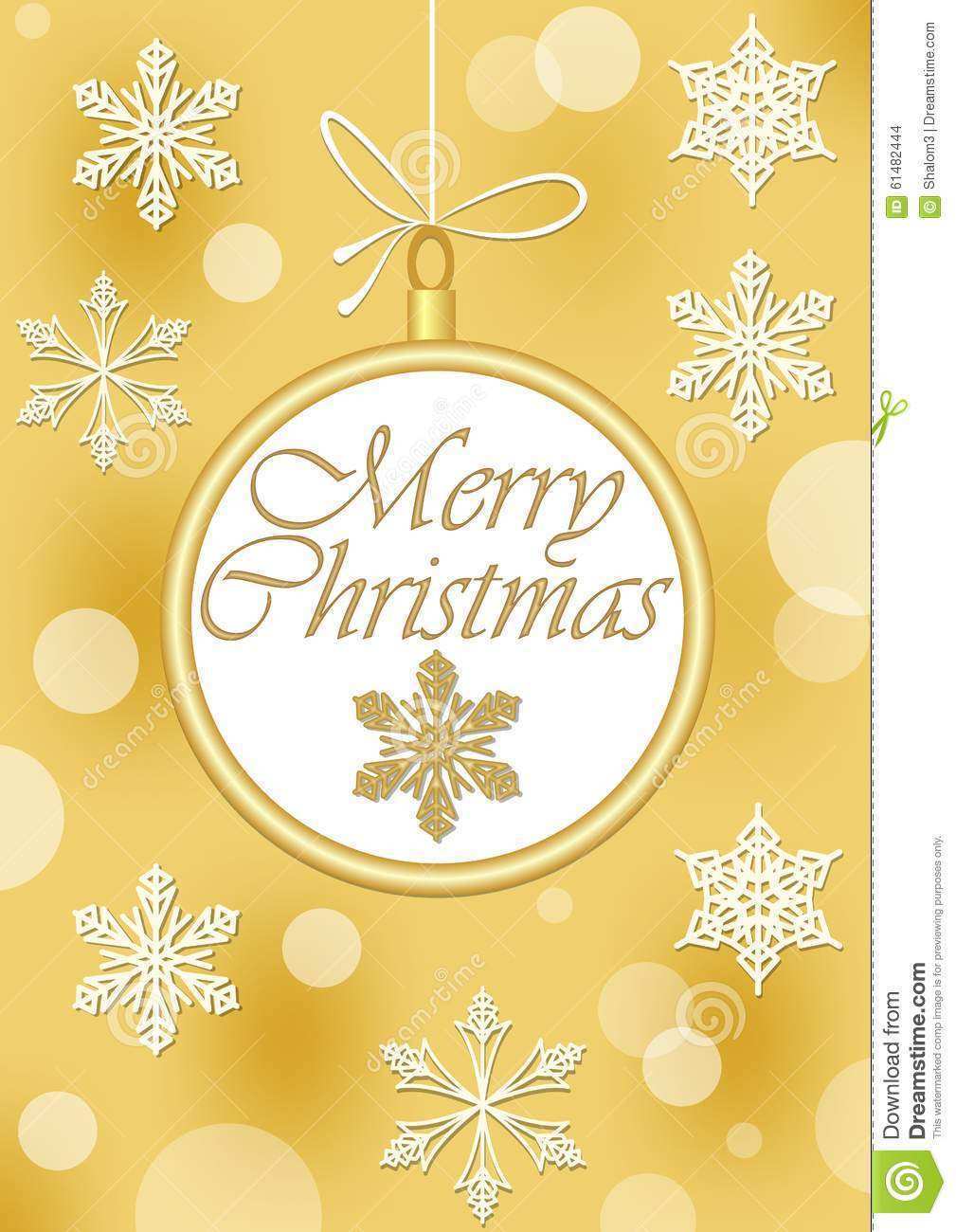 85 Online Christmas Card Template Gold Layouts by Christmas Card Template Gold