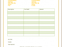 85 Online Tax Invoice Template Ms Word Templates with Tax Invoice Template Ms Word