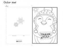 85 Online Thank You Card Coloring Template for Ms Word for Thank You Card Coloring Template