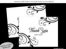 85 Printable Thank You Card Template Doc Download by Thank You Card Template Doc