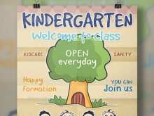 85 Report Kindergarten Flyer Template in Photoshop with Kindergarten Flyer Template