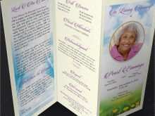 Memorial Service Flyer Template