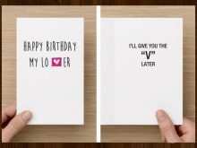 85 Standard Lover Birthday Card Template in Photoshop with Lover Birthday Card Template