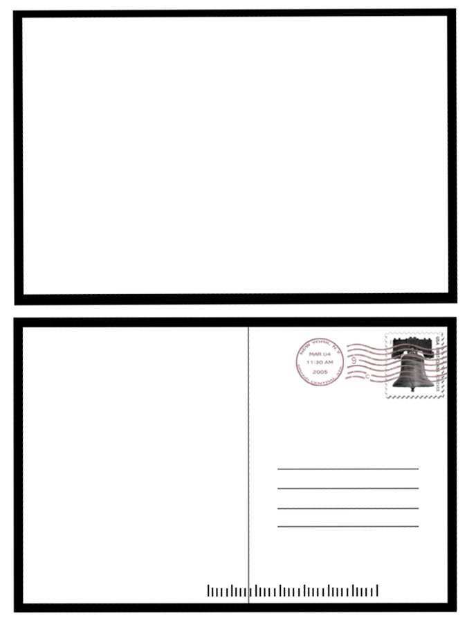 85 Standard Postcard Template In Powerpoint For Free for Postcard Template In Powerpoint