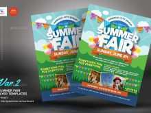 85 Standard Summer Fair Flyer Template For Free with Summer Fair Flyer Template