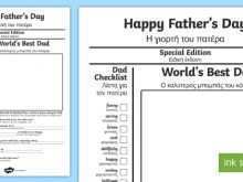 85 The Best Father S Day Card Template Twinkl Maker for Father S Day Card Template Twinkl