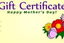 85 The Best Mother S Day Gift Card Template in Word with Mother S Day Gift Card Template