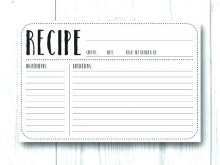 85 The Best Recipe Card Template To Print in Photoshop by Recipe Card Template To Print