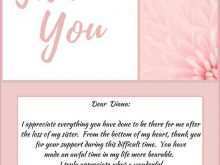 85 The Best Thank You Card Template Death Photo with Thank You Card Template Death