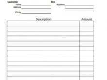 85 Visiting Blank Billing Invoice Template Now for Blank Billing Invoice Template