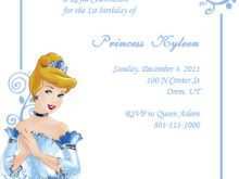 85 Visiting Cinderella Birthday Card Template PSD File for Cinderella Birthday Card Template