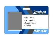85 Visiting Id Card Template For School in Photoshop by Id Card Template For School