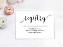 85 Visiting Wedding Registry Card Templates PSD File by Wedding Registry Card Templates