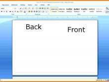 86 Best Card Template For Word 2010 Now by Card Template For Word 2010