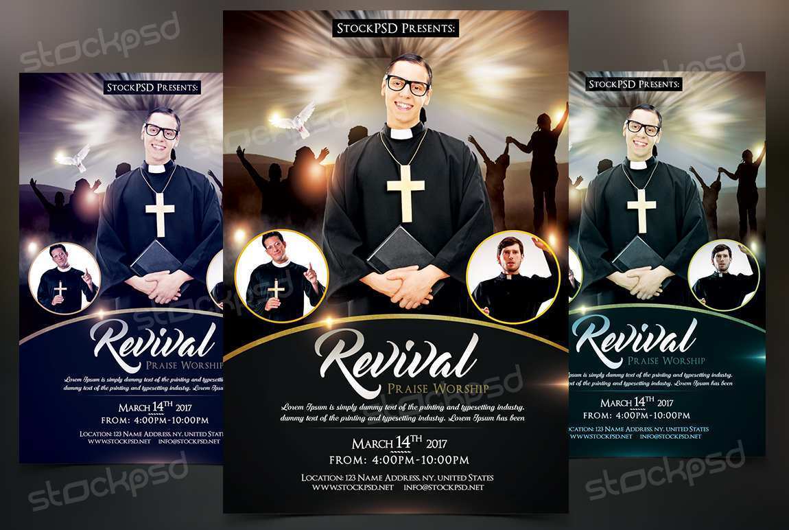 86 Best Church Revival Flyer Template Free in Word for Church Revival Flyer Template Free