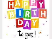86 Best Happy Birthday Card Template Online Free Formating with Happy Birthday Card Template Online Free