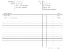 86 Blank Basic Company Invoice Template For Free by Basic Company Invoice Template