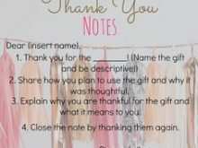 Thank You Card Template Graduation Money