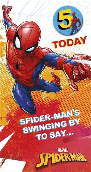 86 Create Birthday Card Template Spiderman Now for Birthday Card Template Spiderman