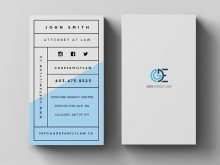 Empty Name Card Template