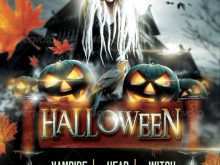 86 Create Halloween Flyers Templates Free For Free by Halloween Flyers Templates Free