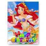 86 Create Mermaid Birthday Card Template Now with Mermaid Birthday Card Template